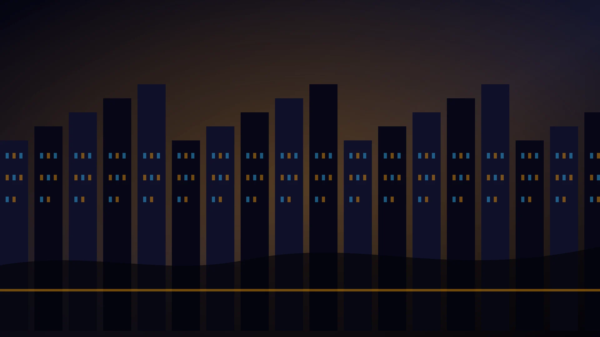 City Night focus vibe background