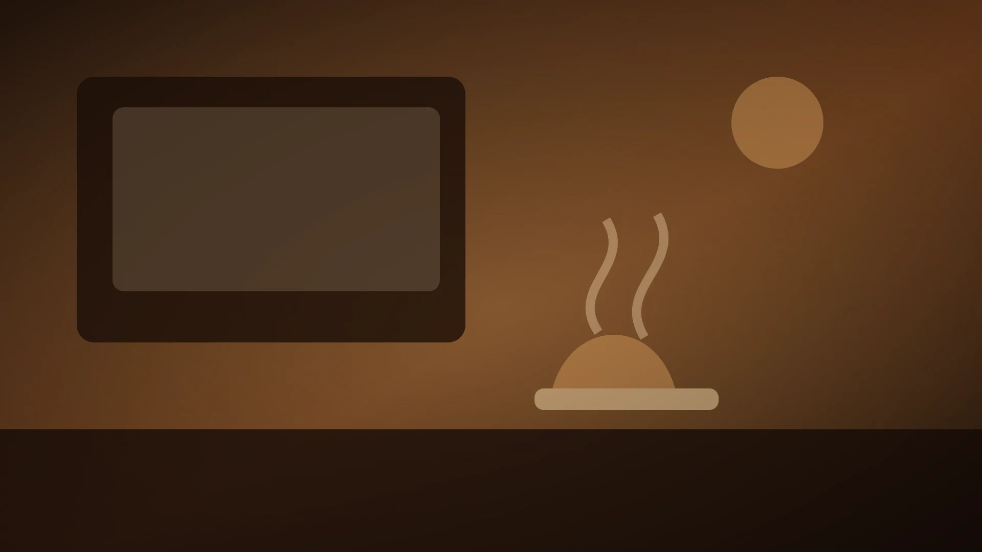 Coffee Shop focus vibe background